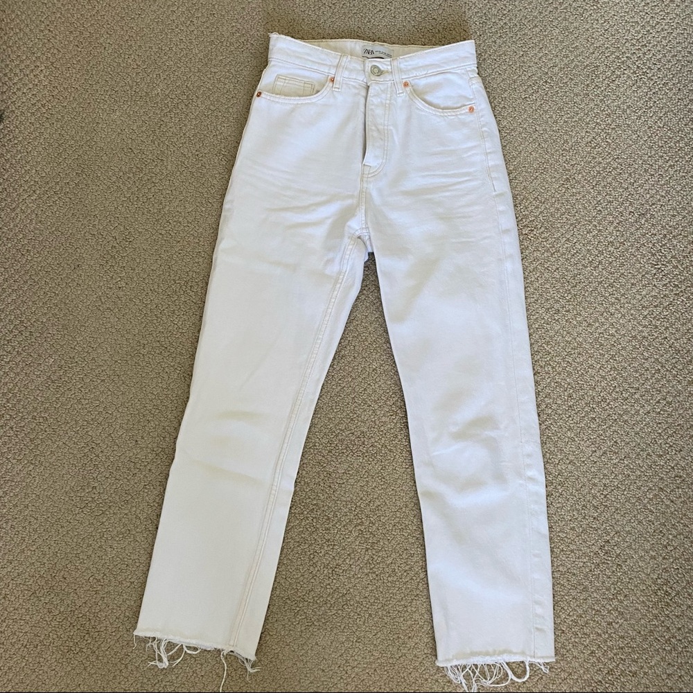 Zara high waisted jeans